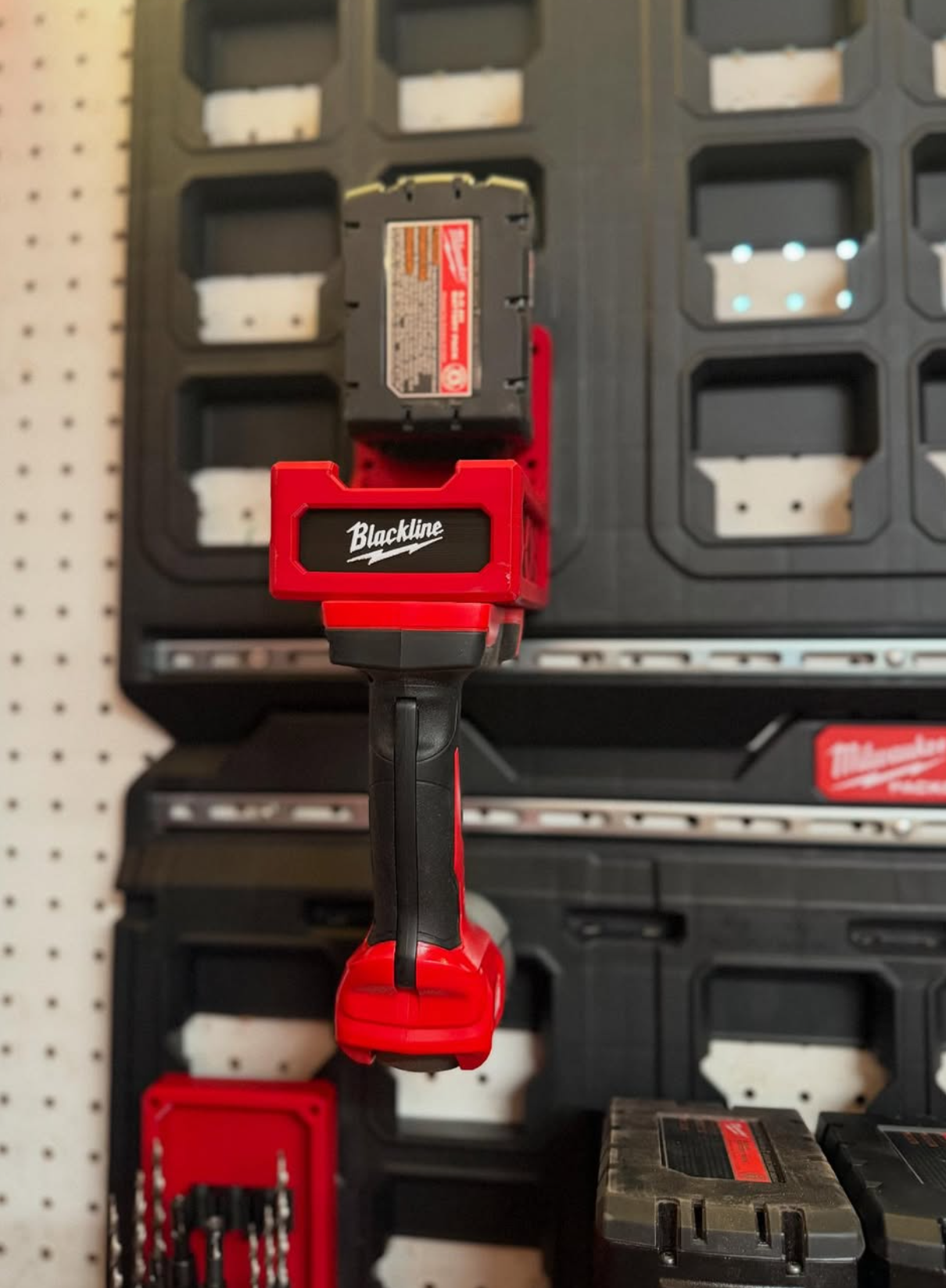 VERT-Dock-Milwaukee Drill Organizer