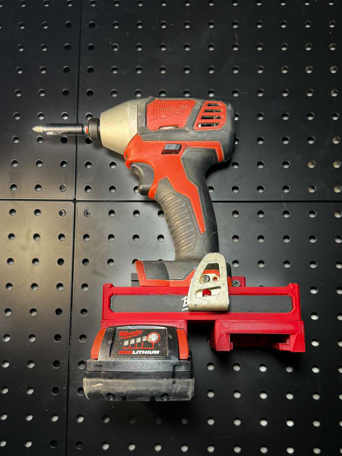 Power Deck-Milwaukee Tool and Battery Organizer