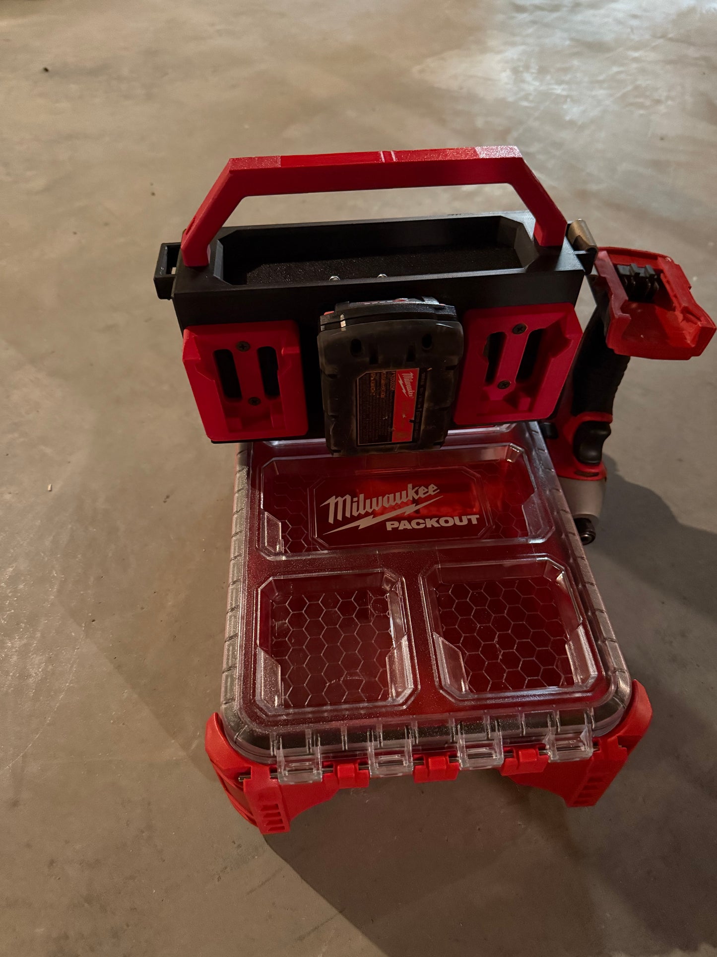 PowerNest-Milwaukee Battery Carrier